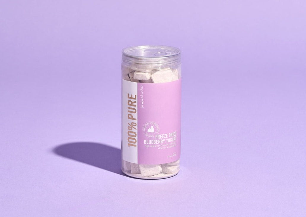 Freeze Dried Blueberry Yogurt