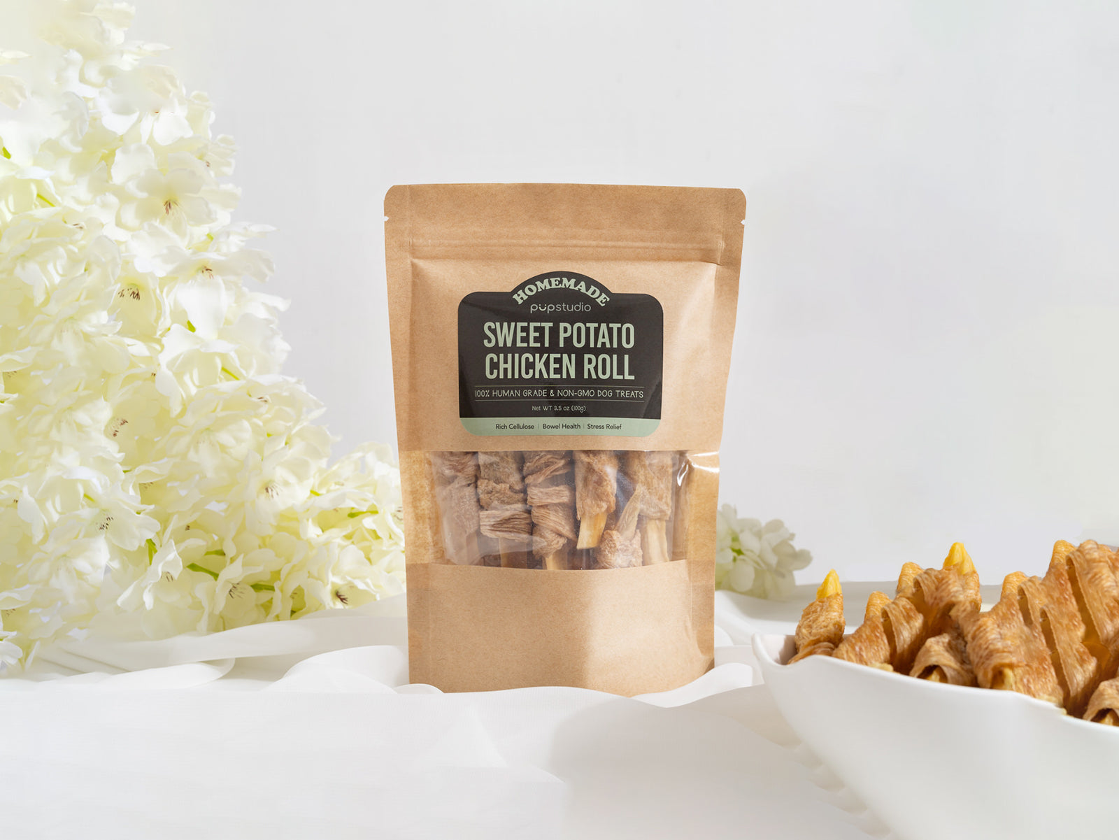 Handmade Sweet potato Chicken Roll