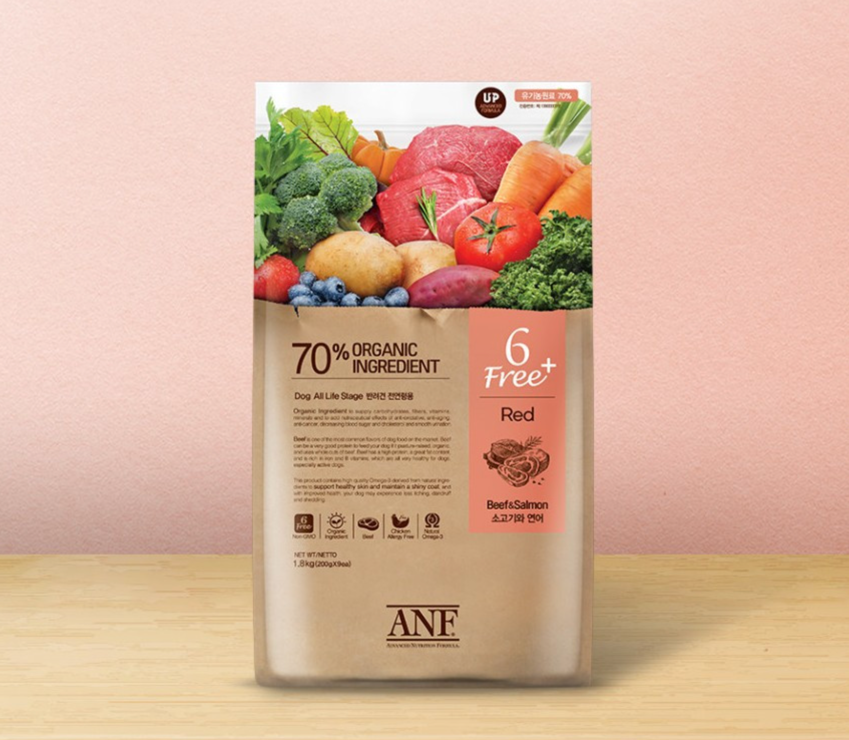 6 FREE BEEF&SALMON DOG FOOD