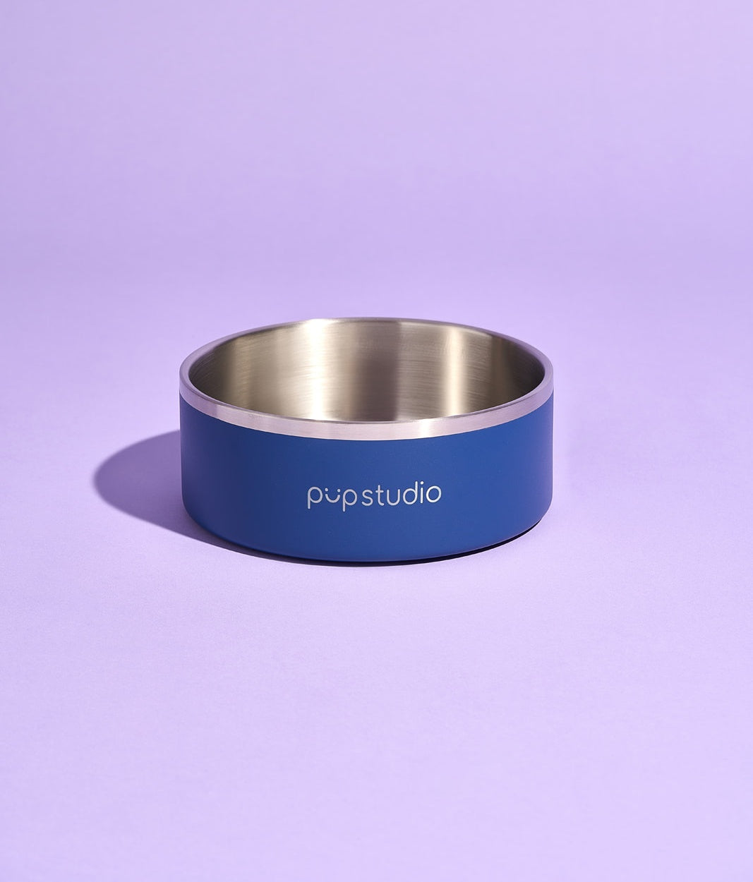 Pupstudio Stainless Steel Bowl (Navy)