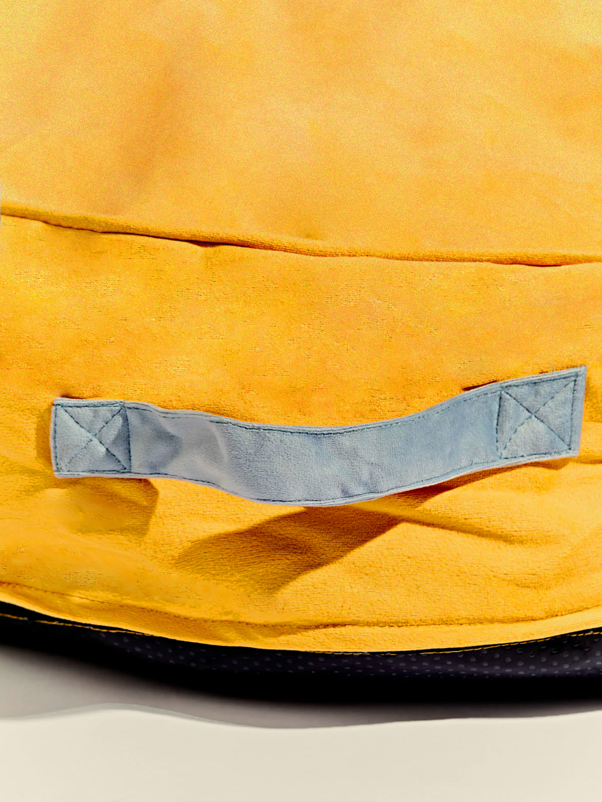 The Velour Circle-Bed (Yellow)